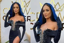 “Hoa hậu Hoàn vũ già nhất lịch sử” khoe vòng một “ngộp thở”