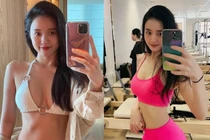 Midu diện bikini, đường thắt eo nhỏ xíu thiêu đốt khung hình