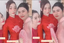 Cận nhan sắc của Phương Oanh trong lễ ăn hỏi với Shark Bình