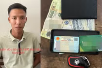 Thanh niên trộm túi xách, chôm luôn cả ô tô của người dân tắm biển