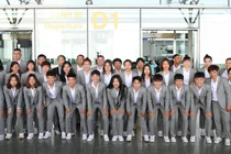 Các cô gái vàng Việt Nam đến New Zealand, sẵn sàng cho World Cup