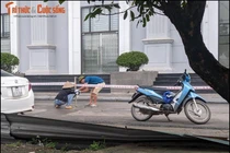 Hà Nội: Dân giăng “bẫy” dây thép gai ở chung cư Hateco Apollo