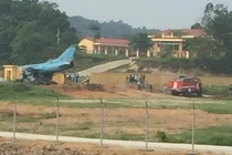 Su-22 rơi ở sân bay Yên Bái, một phi công hy sinh