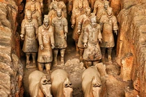 Phát hiện mới về cách tạo ra đội quân đất nung của Tần Thủy Hoàng
