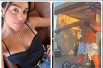 Ronaldo đẹp như nam thần bên bạn gái “nóng bóng” khi đi nghỉ hè