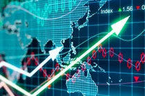 Ngân hàng và dầu khí dẫn sóng, VN-Index tăng 14 điểm phiên 5/5