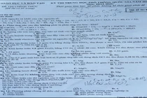 Đề thi THPT quốc gia môn Hóa học năm 2015 mã đề 836 và đáp án