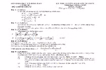 Đáp án, đề thi Toán vào lớp 10 công lập TP HCM 2014