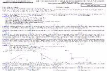 Đề thi thử THPT quốc gia 2015 môn Hóa học THPT Đô Lương 1