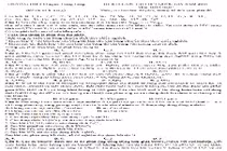 Đề thi thử THPT quốc gia 2015 môn Hóa chuyên Thăng Long