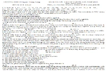 Đề thi thử THPT quốc gia 2015 môn Hóa chuyên Thăng Long