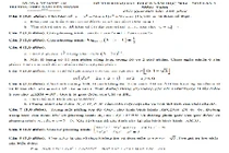 Đề thi thử THPT quốc gia 2015 môn Toán THPT Nam Yên Thành và đáp án