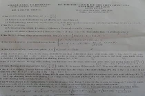 Đề thi thử THPT quốc gia môn Toán toàn tỉnh Bà Rịa-Vũng Tàu