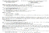 Đề thi thử THPT quốc gia 2015 môn Toán Triệu Sơn 3