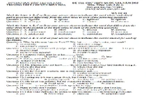 Đề thi thử THPT quốc gia 2015 môn Tiếng Anh chuyên Biên Hòa