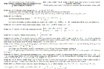 Đề thi thử THPT quốc gia 2015 môn Toán tỉnh Quảng Trị và đáp án