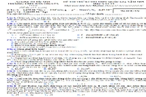 Đề thi thử THPT quốc gia 2015 môn Vật Lý THPT Hàn Thuyên