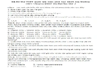 Đề thi thử THPT quốc gia môn Sinh chuyên ĐHSP HN năm 2015 