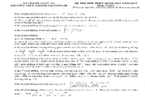 Đề thi thử THPT quốc gia 2015 môn Toán tỉnh Nghệ An