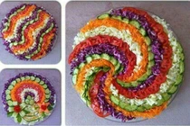 Gợi ý cách trình bày salad siêu đẹp cho cỗ Tết