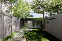 Nhà phố lọt thỏm giữa khu vườn xanh mát, xua tan mọi bí bách của đô thị