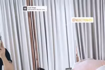 Vũ Khắc Tiệp quay phòng ngủ Ngọc Trinh, dân mạng soi 'ở bẩn thế'