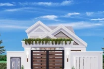 10 mẫu nhà mái thái 1 tầng ở nông thôn đẹp khó rời mắt