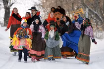 Chùm ảnh không khí Giáng sinh ở Nga