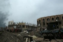 Hãi hùng cảnh đổ nát hoang tàn ở thành phố Mosul