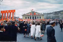 Ảnh màu hiếm cuộc sống Liên Xô những năm 1950