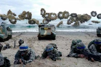 Chùm ảnh tập trận chung Mỹ-Hàn mang tên "Đại bàng non"