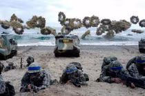 Chùm ảnh tập trận chung Mỹ-Hàn mang tên "Đại bàng non"