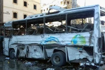 Syria: Nổ bom trên xe buýt, khiến gần 30 người thương vong