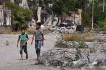 Chùm ảnh mới nhất ở vùng đông Damascus mới giải phóng 