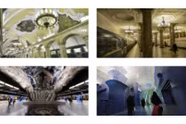 10 ga tàu điện ngầm đẹp nhất thế giới