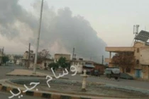 Loạt ảnh đầu tiên tại hiện trường vụ Mỹ không kích Syria