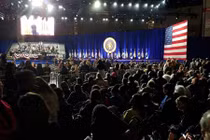 Ảnh: Trước thềm buổi phát biểu chia tay của Tổng thống Obama