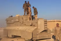 Lực lượng Iraq cô lập thành trì IS gần biên giới Syria