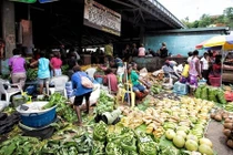 Ghé thăm khu chợ sầm uất ở Solomon