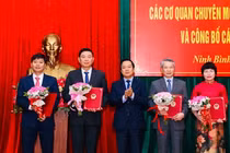 Vì sao nhiều lãnh đạo Sở ở Ninh Bình vừa bổ nhiệm đã bị thu hồi?