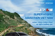 Jaecoo J7 PHEV chinh phục 1.300km tại Việt Nam không cần sạc