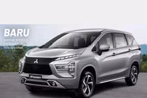 Mitsubishi Xpander 2022 trẻ trung hơn, thêm phanh tay điện tử?