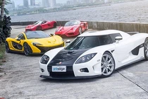 Bộ tứ siêu xe hypercar triệu đô của đại gia Indonesia