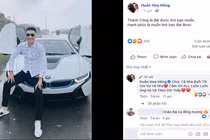 Huấn “hoa hồng” lại khoe ảnh siêu xe BMW i8 trên cao tốc 