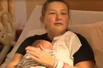 Kỳ lạ người phụ nữ mang thai vài tiếng trước khi sinh