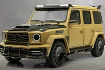 Mercedes-Benz G63 độ Mansory 900 mã lực kèm bodykit màu sa mạc