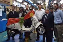 Piaggio Việt Nam cho “ra lò” chiếc xe thứ 500.000