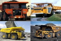 Tận mắt loạt ôtô tải khai mỏ khủng nhất thế giới năm 2017