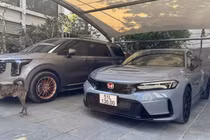 Honda Civic Type R và Mercedes-AMG G63 "biển cặp" của biker Sài thành