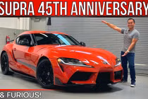 Toyota GR Supra kỷ niệm 45 năm giới hạn 450 xe màu cam